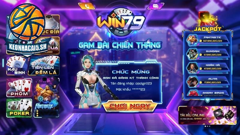 Các sản phẩm game đổi thưởng chắc chắn phải chơi tại Win79