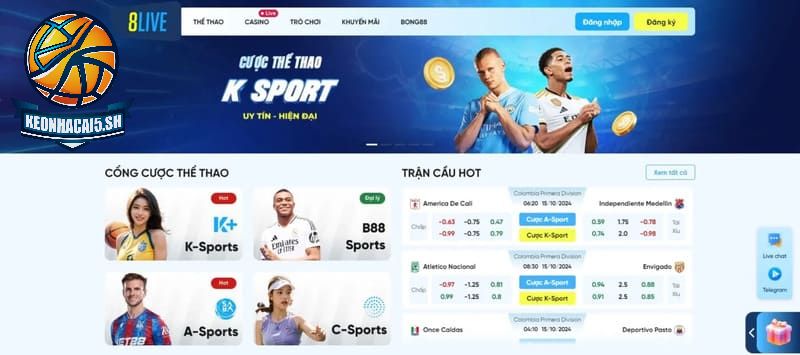 Một số thông tin giới thiệu nổi bật về nhà cái cá cược 8Live