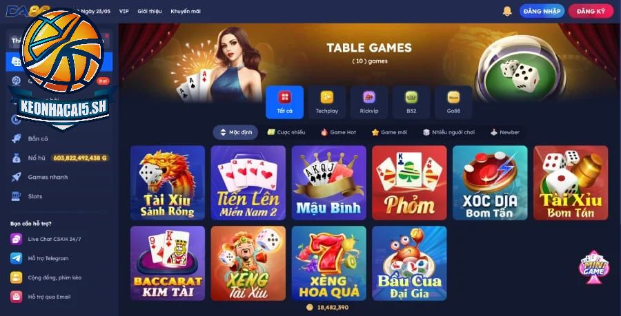 Sơ lược các thông tin cơ bản nhất về Da88